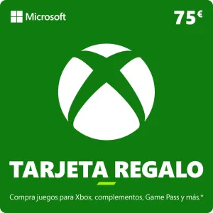 Tarjeta regalo Xbox Live €75